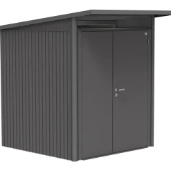 Casetta da giardino Biohort AvantGarde sp 0,5 mm 180x220x218 cm grigio 2 batt.