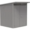Casetta da giardino Biohort AvantGarde sp 0,5 mm 180x220x218 cm quarzo 2 batt.