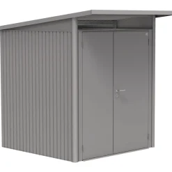 Casetta da giardino Biohort AvantGarde sp 0,5 mm 180x220x218 cm quarzo 2 batt.