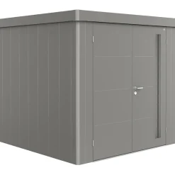 Casetta da giardino Biohort Neo sp 5 mm 236x236x222 cm quarzo 2 batt.
