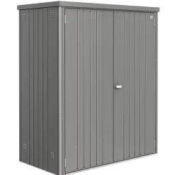 Casetta da giardino Biohort 150 sp 0,5 mm 155x182x83 cm quarzo 2 batt.