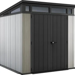 Casetta da giardino in resina Keter Artisan 77 sp. 2,0 mm grigio 4,67 m²
