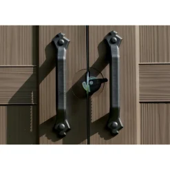 Casetta da giardino in resina Keter Factor sp. 16 mm beige 4,67 m²