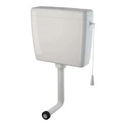 Cassetta WC di scarico Uni Dual universale termoplastica bianco