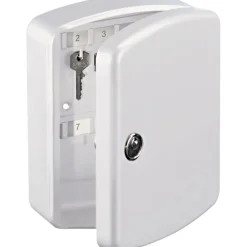 Cassetta per chiavi Burg-Wächter Key Box bianca 15 ganci 202x157x75 mm