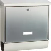 Cassetta postale acciaio inox Burg Wächter Inoxstar con box giornali