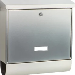 Cassetta postale acciaio inox Burg Wächter Inoxstar con box giornali