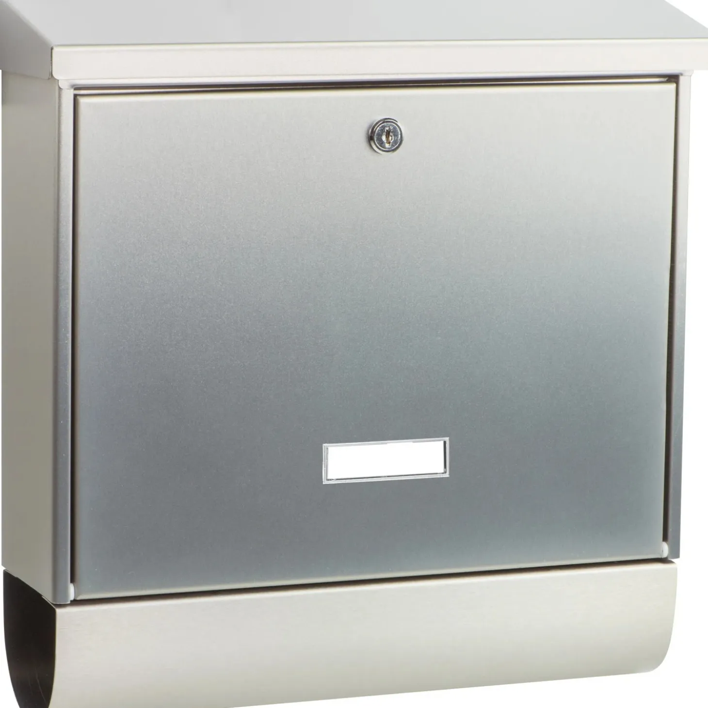 Cassetta postale acciaio inox Burg Wächter Inoxstar con box giornali