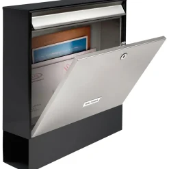 Cassetta postale Burg Wächter Black & Steel set Oxford 68770 B+S