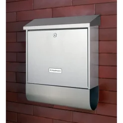 Cassetta postale Burg Wächter Inoxstar 4730 acciaio inox