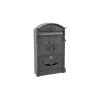 Cassetta postale in lamiera Araldica 260x410x90 mm antracite