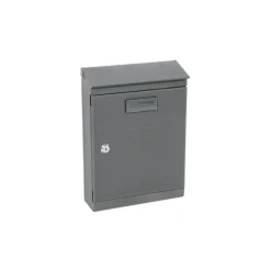 Cassetta postale in lamiera Missive 220x320x80 mm antracite