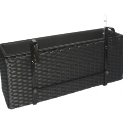 Cassetta rettangolare 51,5 cm nero