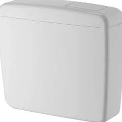 Cassetta WC a zaino Kariba super eco Start&Stop in ABS bianco