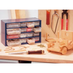 Cassettiera portaminuterie LUX-TOOLS 13 cassetti