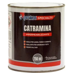 Catramina sigillante per gronde e tetti 0,75 ml