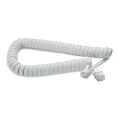 Cavo cornetta telefono RJ10 4p/2C a spirale 2 m bianco