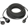 Cavo di prolunga H05RR-F 3G1,5 25 m Nero
