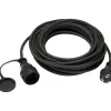Cavo di prolunga H05RR-F 3G1,5 10 m Nero
