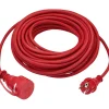 Cavo di prolunga H05RR-F 3G1,5 20 m Rosso