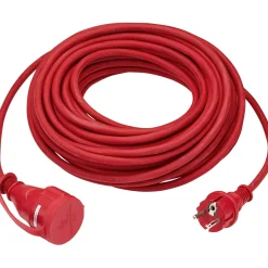 Cavo di prolunga H05RR-F 3G1,5 20 m Rosso
