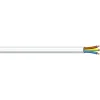 Cavo H03VV-F 3x0,75 mm² 25 m bianco