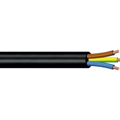 Cavo H05VV-F 3x1 mm² 50 m nero