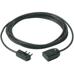 Cavo prolunga Vimar 3G1+spina piatta 3 m nero