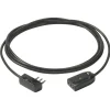 Cavo prolunga Vimar 3G0,75+spina piatta 3 m nero