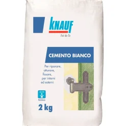 Cemento Knauf bianco 2 kg