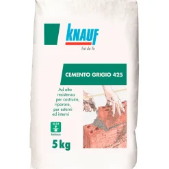 Cemento Knauf grigio 5 kg