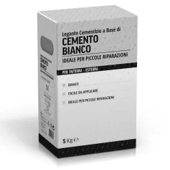 Cemento polvere Bianca interno ed esterno 5 Kg