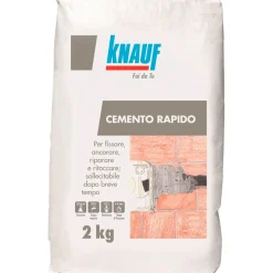 Cemento rapido Knauf 2 kg