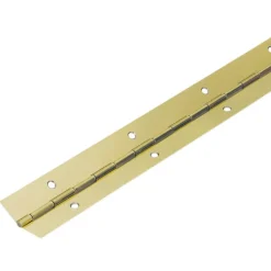 Cerniera a barra Hettich 600 mm x 20 mm acciaio ottonato