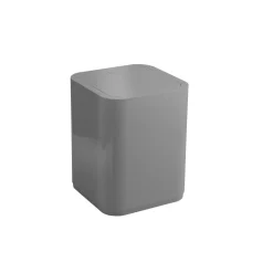 Cestino da bagno Seventy in resina 8 l grigio