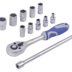 Chiavea bussola LUX-TOOLS 6,3 mm set 12 pz
