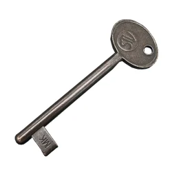 Chiave passepartout bronzata cifratura 1-3-5-7-9