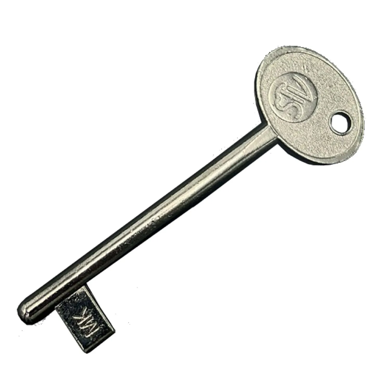 Chiave passepartout cromo satinata cifratura 2-4-6-8-10