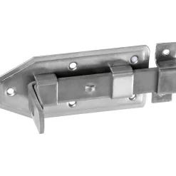 Chiavistello per porte acciaio inox 120x55 mm