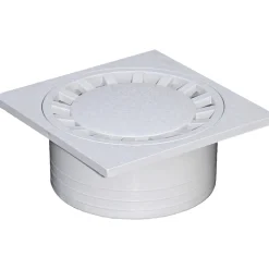 Chiusino sifonato in pvc grigio