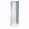 Chiusura doccia GCayman porta a battente 77-81 cm bianco/crilex