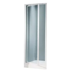 Chiusura doccia GCayman porta a battente 77-81 cm bianco/stampato