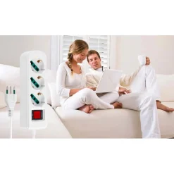 Ciabatta multipresa mobile Vimar 2P+T 10 A 250 V bianco