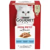 Cibo umido per gatti Purina Gourmet Mon Petit Merluzzo, Sardina e Salmone 6x50 g