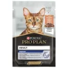 Cibo umido per gatti Purina ProPlan Adult Indoor con salmone in salsa 85 g
