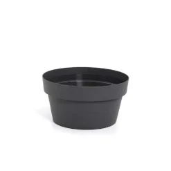 Ciotola in plastica riciclata Mymood 25 cm grigio fumo