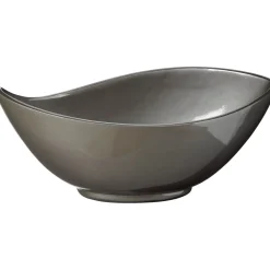 Ciotola per piante antracite 38x14,5 cm