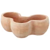 Ciotola per piante in terracotta 12,1x36x23 cm