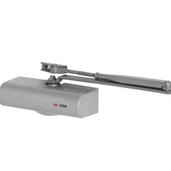 Cisa chiudiporta aerodinamico senza fermo per porte fino 110 cm e 60 kg