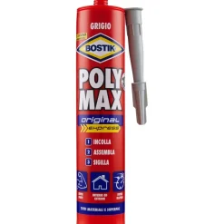 Colla di montaggio Bostik Poly Max Original Express grigio cartuccia 425 g